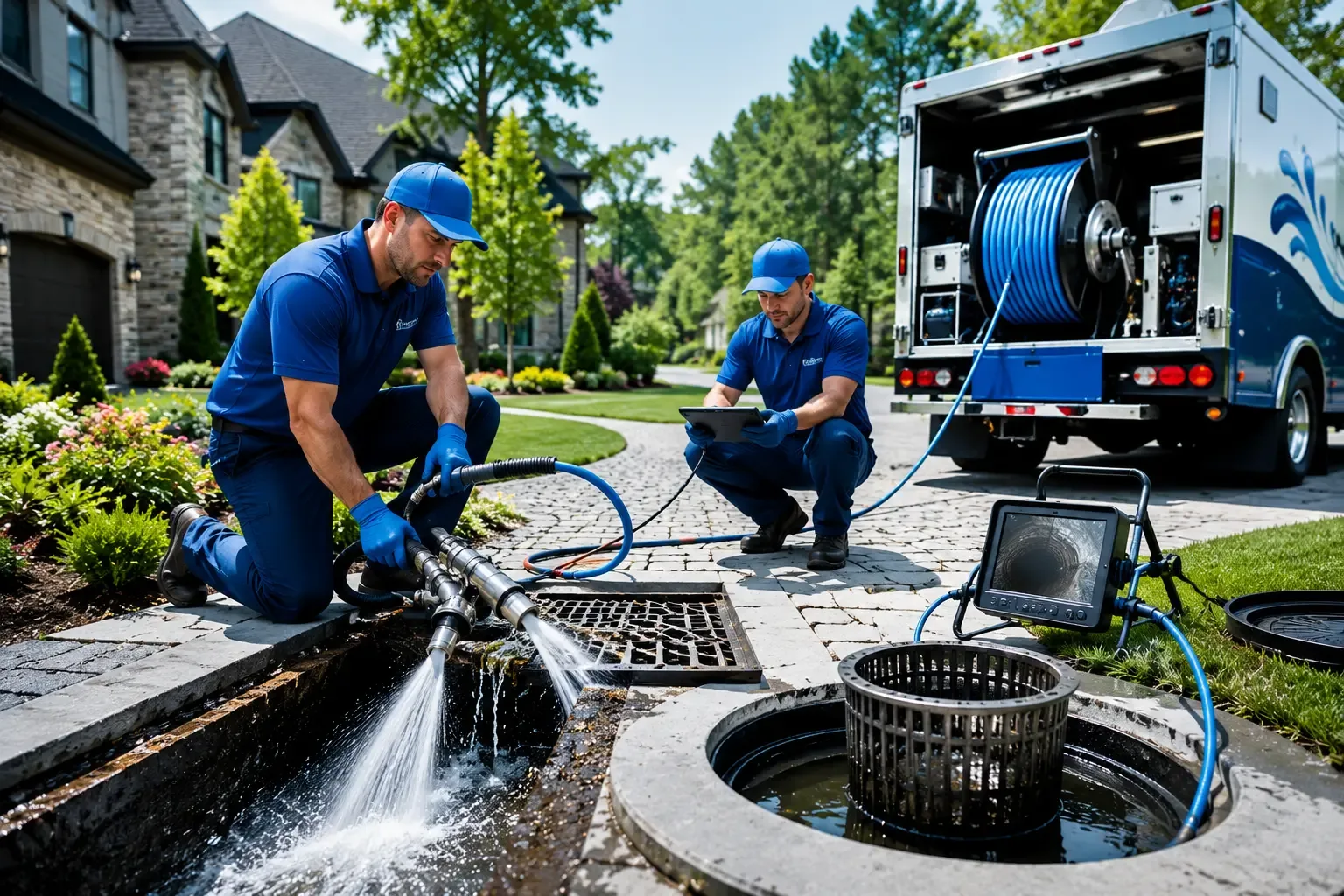 Local outdoor drain cleaning professionals in Morrison, IA